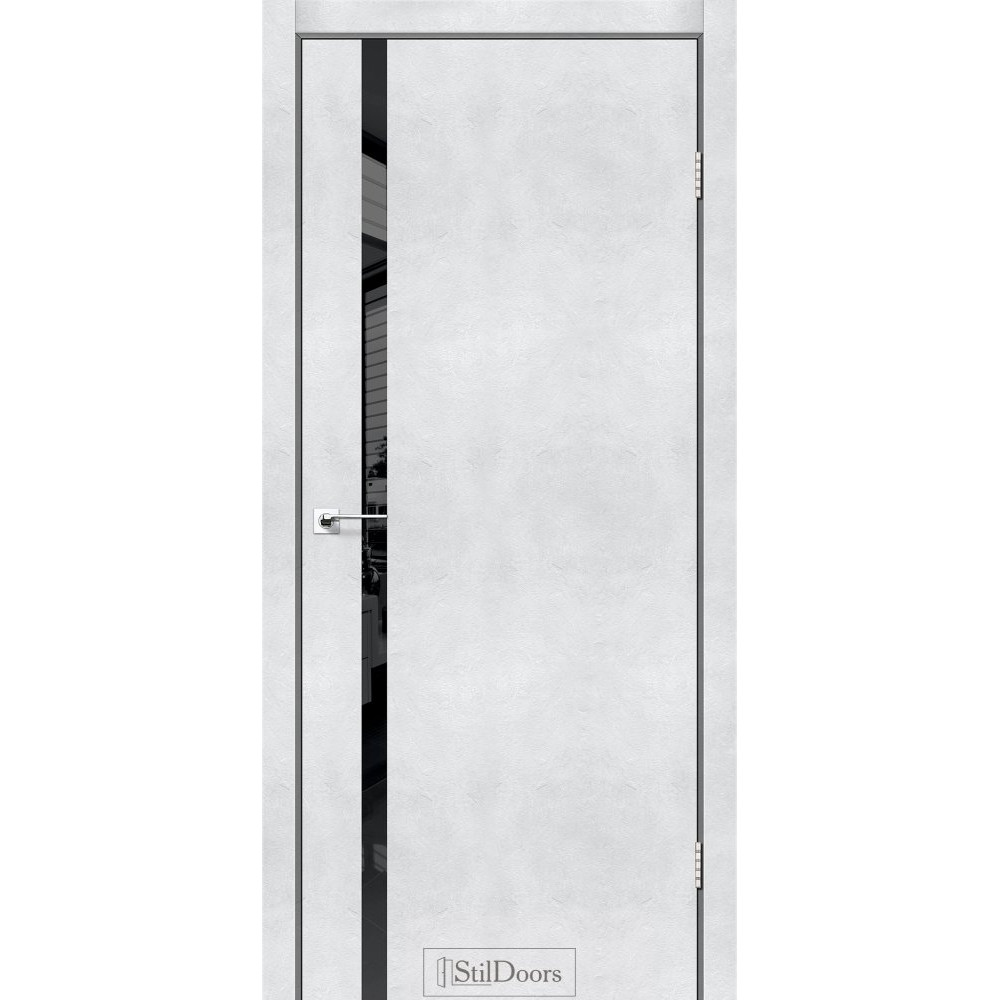 Міжкомнатні двері StilDoors Loft Glass, світлий бетон