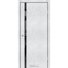 Міжкомнатні двері StilDoors Loft Glass, світлий бетон
