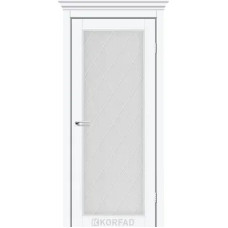 Міжкомнатні двері Kofrad Classico CL-09, білий перламутр