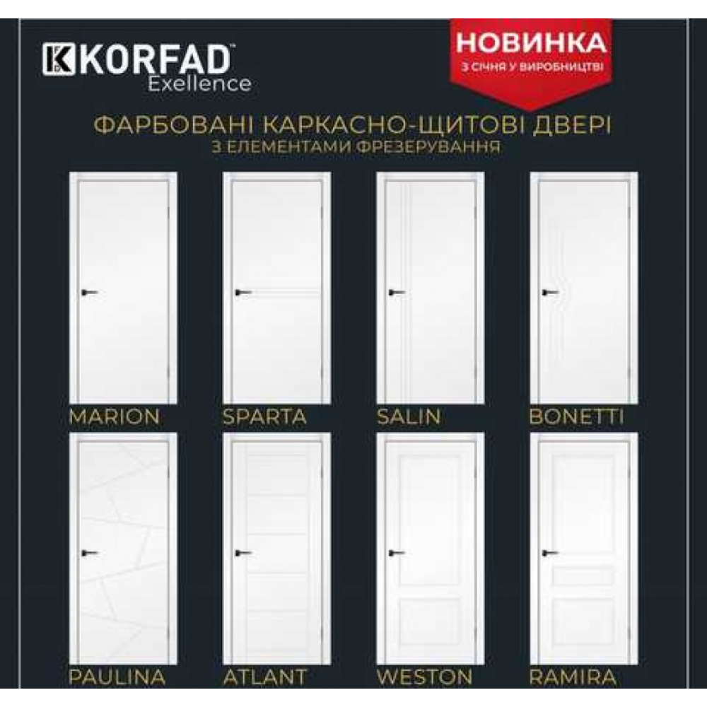 Двері KORFAD SPARTA