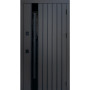 Вхідні двері Qdoors Стріт 3K Арт RAL 8019