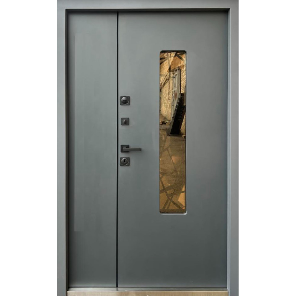 Вхідні двері Qdoors Strong ПЛАЗА для вулиці, 1200 мм