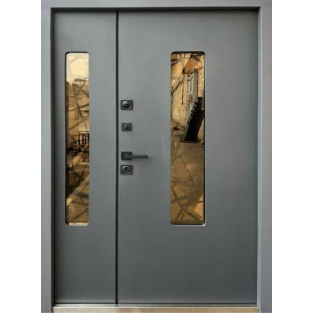 Вхідні двері Qdoors Strong ПЛАЗА для вулиці, 1200 мм