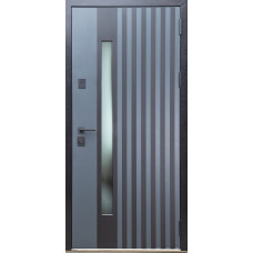Вхідні двері MAGDA 720.1 Тип 6, графіт