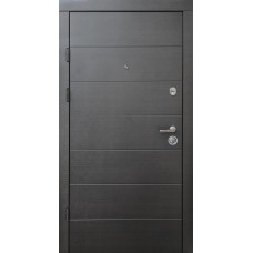 Вхідні двері Qdoors Преміум Горизонталь венге для квартири