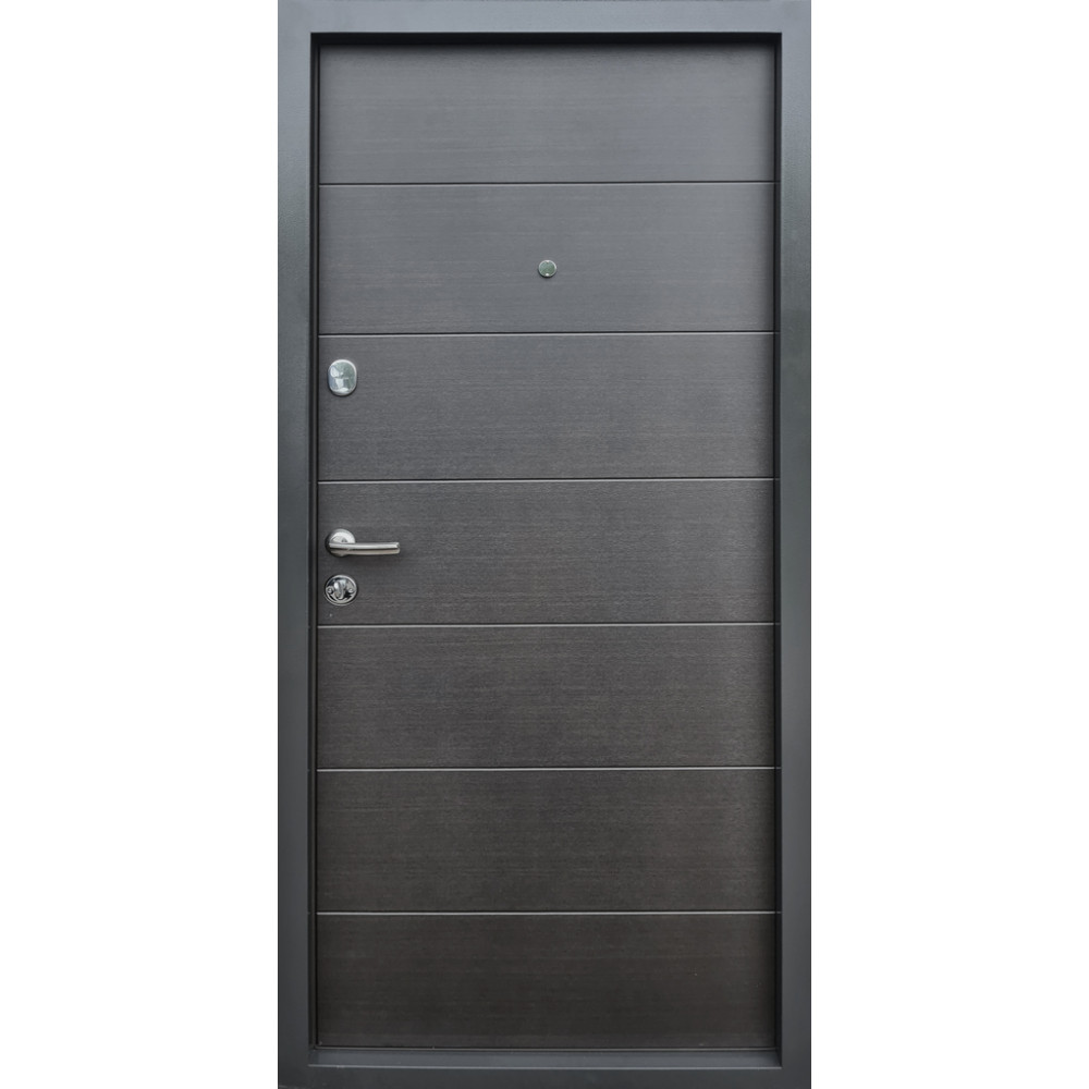 Вхідні двері Qdoors Преміум Горизонталь венге для квартири
