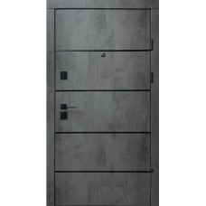 Вхідні двері Qdoors Преміум Комбі-Аk/Гладь для квартири