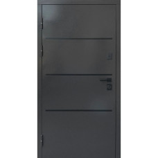 Вхідні двері ФОРТ-М Premium ТРЕК для вулиці, RAL 8019