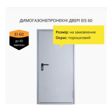 Димогазонепроникні двері EIS-60