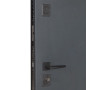Вхідні двері БУЛАТ КОТЕДЖ модель 710/265 Metalic Anthracite/білий атласний вулична