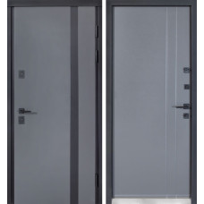 Вхідні двері БУЛАТ КОТЕДЖ модель 710/265 Metalic Anthracite/Титан вулична Вхідні двері БУЛАТ КОТЕДЖ модель 710/265 Metalic Anthracite/Титан вулична