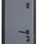 Вхідні двері БУЛАТ КОТЕДЖ модель 710/265 Metalic Anthracite/Титан вулична 